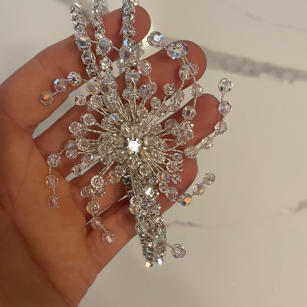 Rhinestone head piece (never worn)